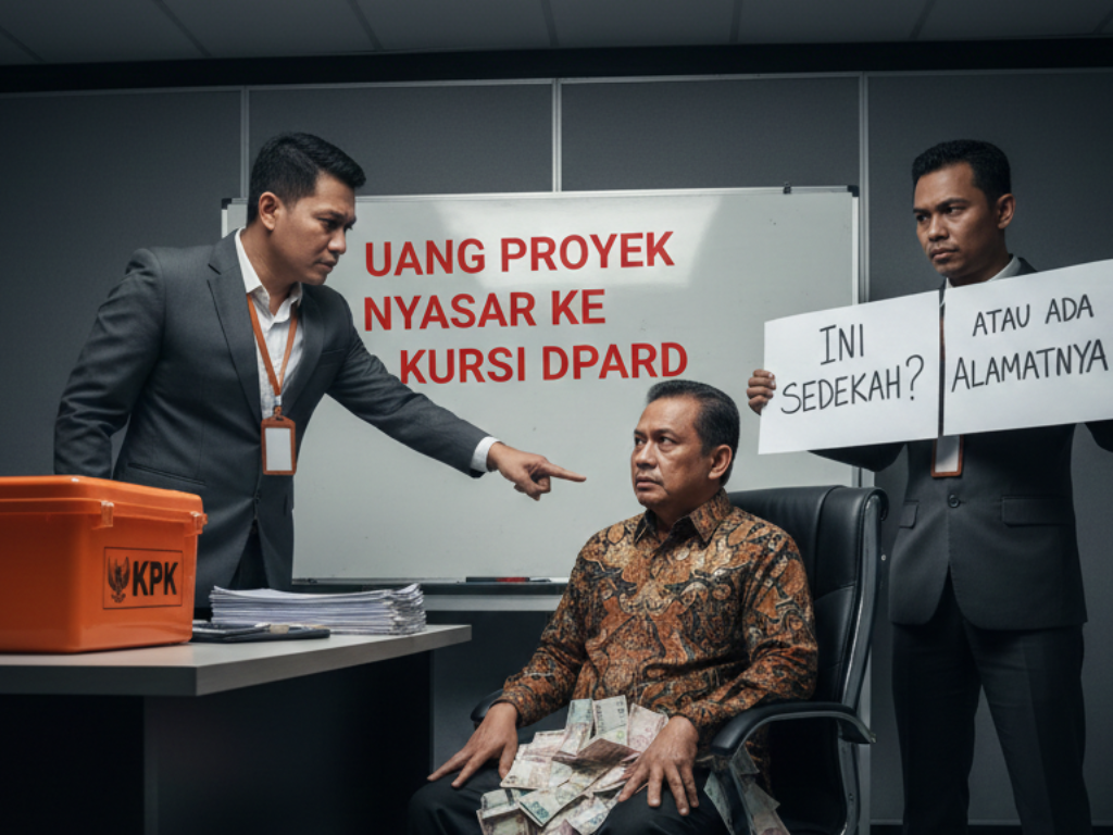 Uang Proyek Nyasar ke Kursi DPRD, KPK Masih Cari Jawaban: “Ini Sedekah atau Ada Alamatnya?”