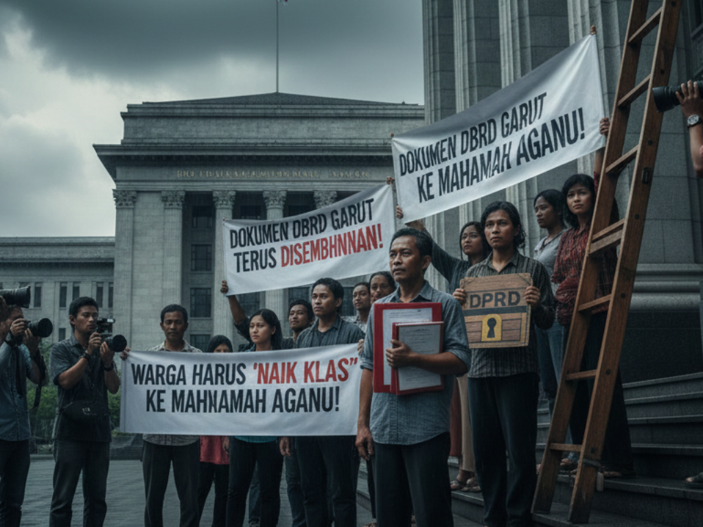 Dokumen DPRD Garut Terus Disembunyikan, Warga Sampai Harus “Naik Kelas” ke Mahkamah Agung