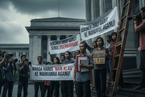 Dokumen DPRD Garut Terus Disembunyikan, Warga Sampai Harus “Naik Kelas” ke Mahkamah Agung