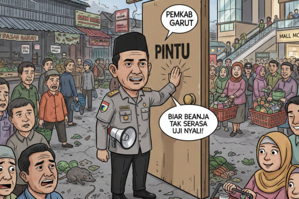 Pasar Rakyat Kalah Pamor, Pemkab Garut Ketok Pintu Pusat Biar Belanja Tak Serasa Uji Nyali