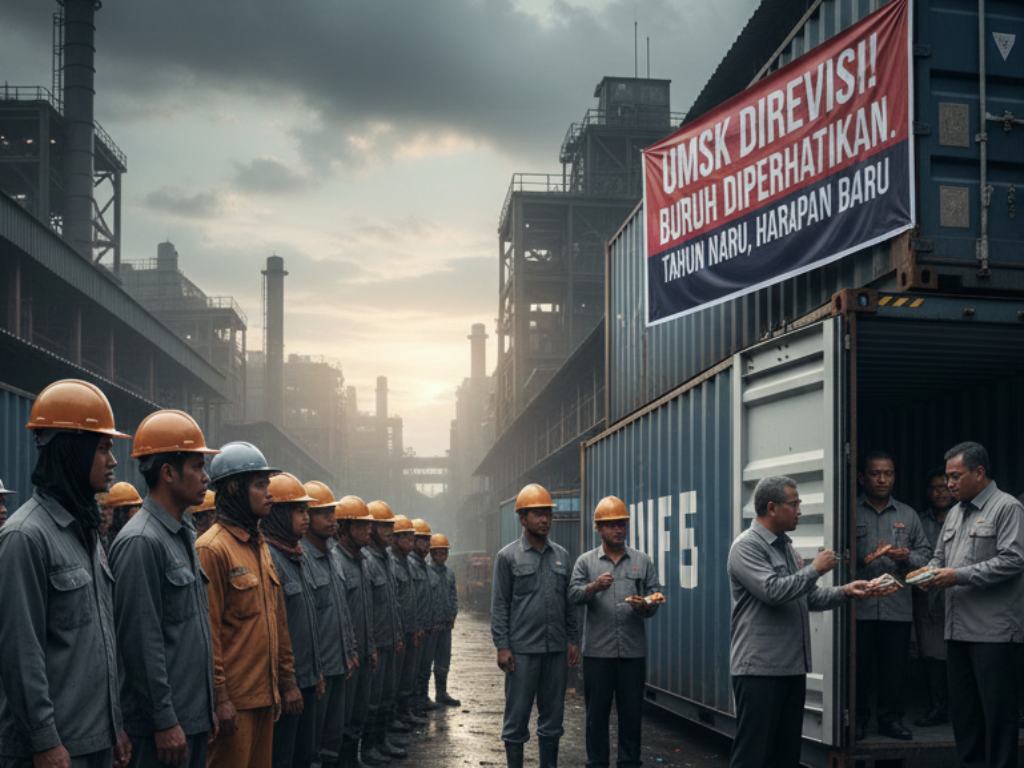UMSK Direvisi, Buruh Baru Diperhatikan Setelah Kalender Ganti Tahun