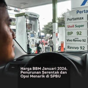 Harga BBM Januari 2026, Penurunan Serentak dan Opsi Menarik di SPBU Swasta locusonline featured image Jan2026