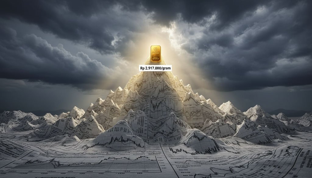 Harga Emas Antam Pecah Rekor, Tembus Rp 2,9 Juta