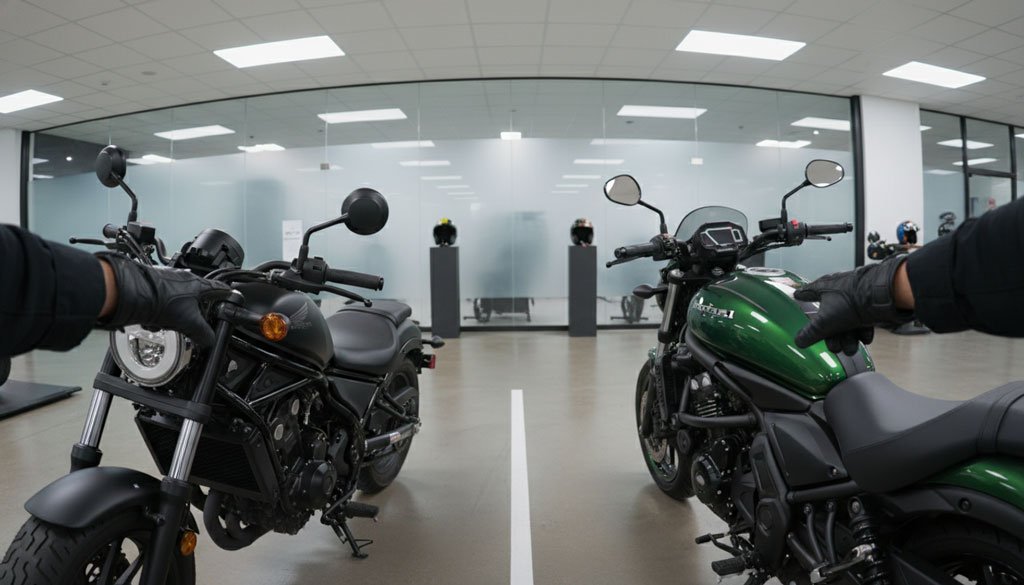 Honda Rebel 500 vs Kawasaki Vulcan S mana yang dipilih