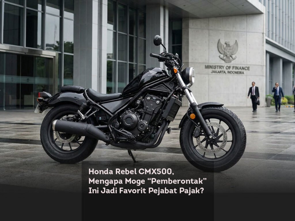 Honda Rebel CMX500, Mengapa Moge “Pemberontak” Ini Jadi Favorit Pejabat Pajak?