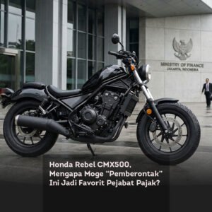 Honda Rebel CMX500, Mengapa Moge Pemberontak Ini Jadi Favorit Pejabat Pajak locusonline featured image Jan2026