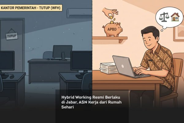 Hybrid Working Resmi Berlaku di Jabar, ASN Kerja dari Rumah Sehari