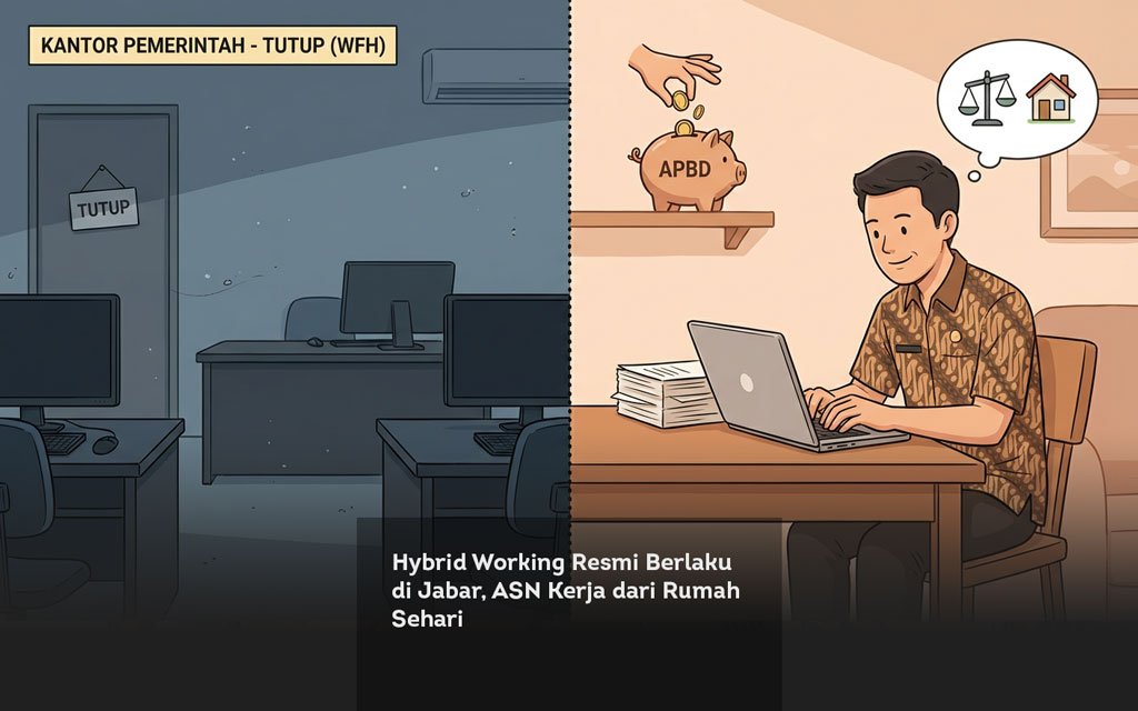 Hybrid Working Resmi Berlaku di Jabar, ASN Kerja dari Rumah Sehari locus online featured image