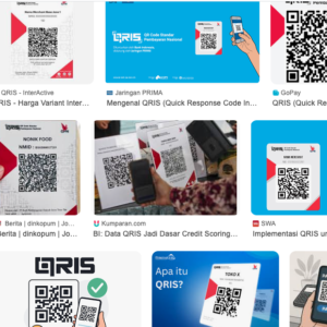 Aplikasi transaksi digital QRIS (Quick Response Code Indonesian Standard) menjadi salah satu cara efektif yang kini sedang ngetrend di Indonesia. Melalui QRIS, pembayaran lebih cepat dan dokumen belanja lebih terjaga. (ft: screenshoot Google)