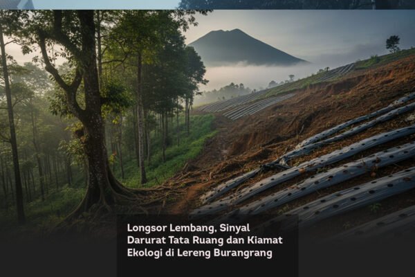 Longsor Lembang, Sinyal Darurat Tata Ruang dan Kiamat Ekologi di Lereng Burangrang locusonline featured image Jan2026