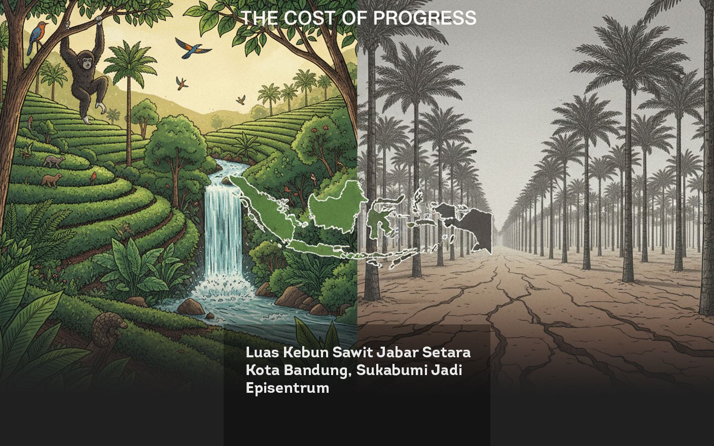 Luas Kebun Sawit Jabar Setara Kota Bandung, Sukabumi Jadi Episentrum locus online featured image