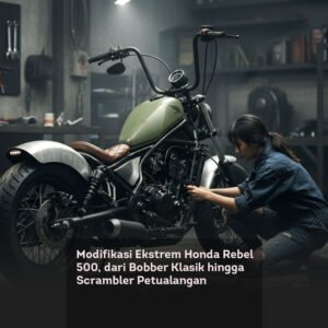 Modifikasi Ekstrem Honda Rebel 500, dari Bobber Klasik hingga Scrambler Petualangan locusonline featured image Jan2026