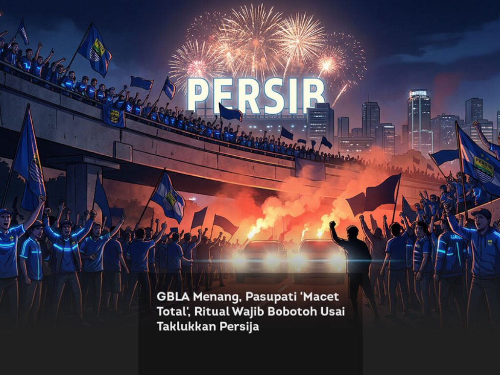 Pasupati ‘Macet Total’, Ritual Wajib Bobotoh Usai Persib Taklukkan Persija