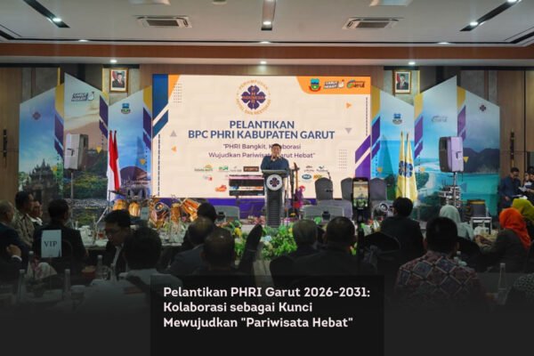 Pelantikan PHRI Garut 2026 2031, Kolaborasi sebagai Kunci Mewujudkan Pariwisata Hebat locusonline featured image Jan2026