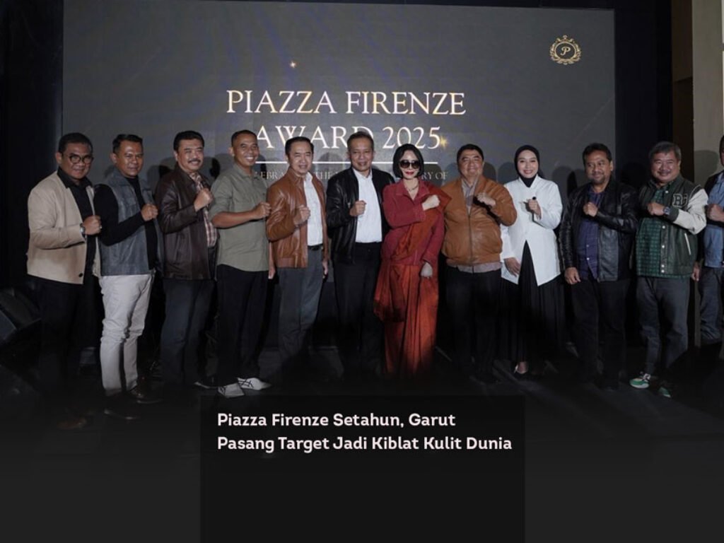 Piazza Firenze Setahun, Garut Pasang Target Jadi Kiblat Kulit Dunia