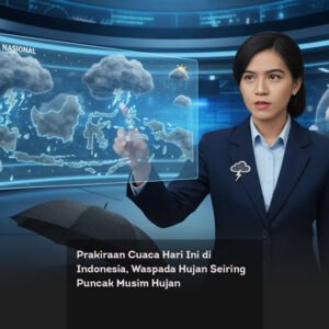 Prakiraan Cuaca Hari Ini di Indonesia, Waspada Hujan Seiring Puncak Musim Hujan locusonline featured image Jan2026