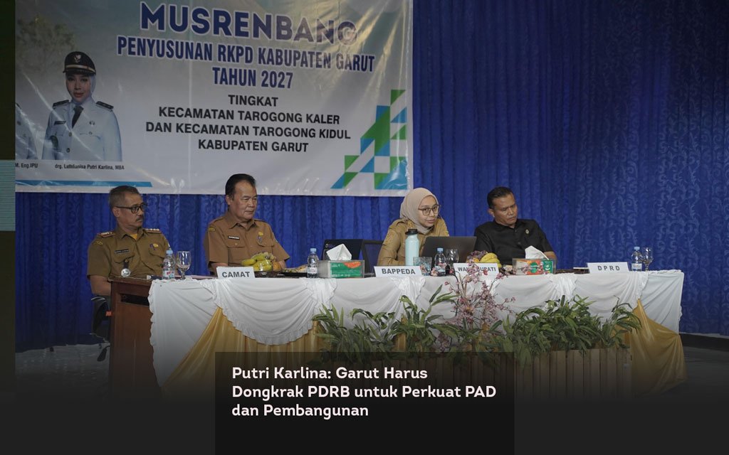 Putri Karlina, Garut Harus Dongkrak PDRB untuk Perkuat PAD dan Pembangunan locusonline featured image Jan2026