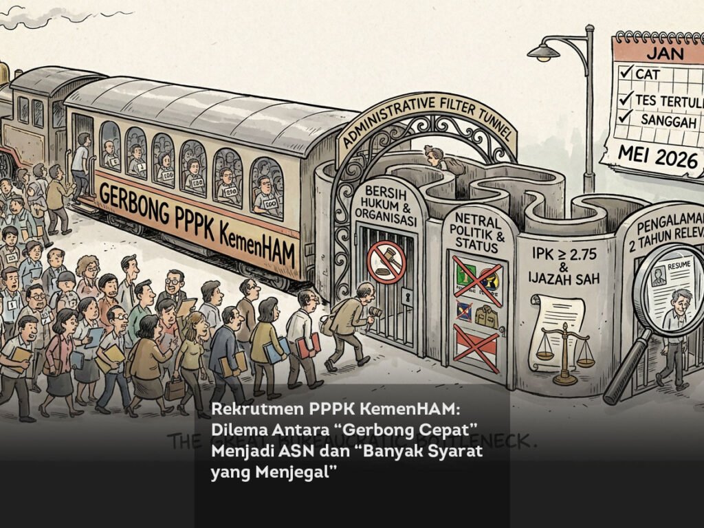 Rekrutmen PPPK KemenHAM: Dilema Antara “Gerbong Cepat” Menjadi ASN dan “Banyak Syarat yang Menjegal”