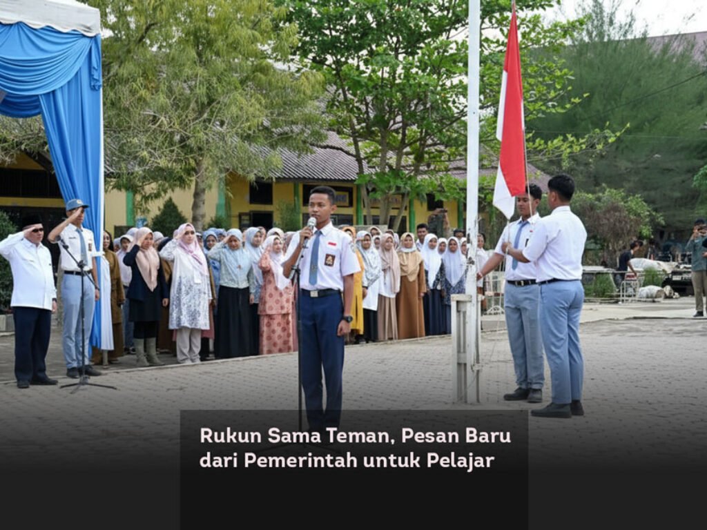 Rukun Sama Teman, Pesan Baru dari Pemerintah untuk Pelajar