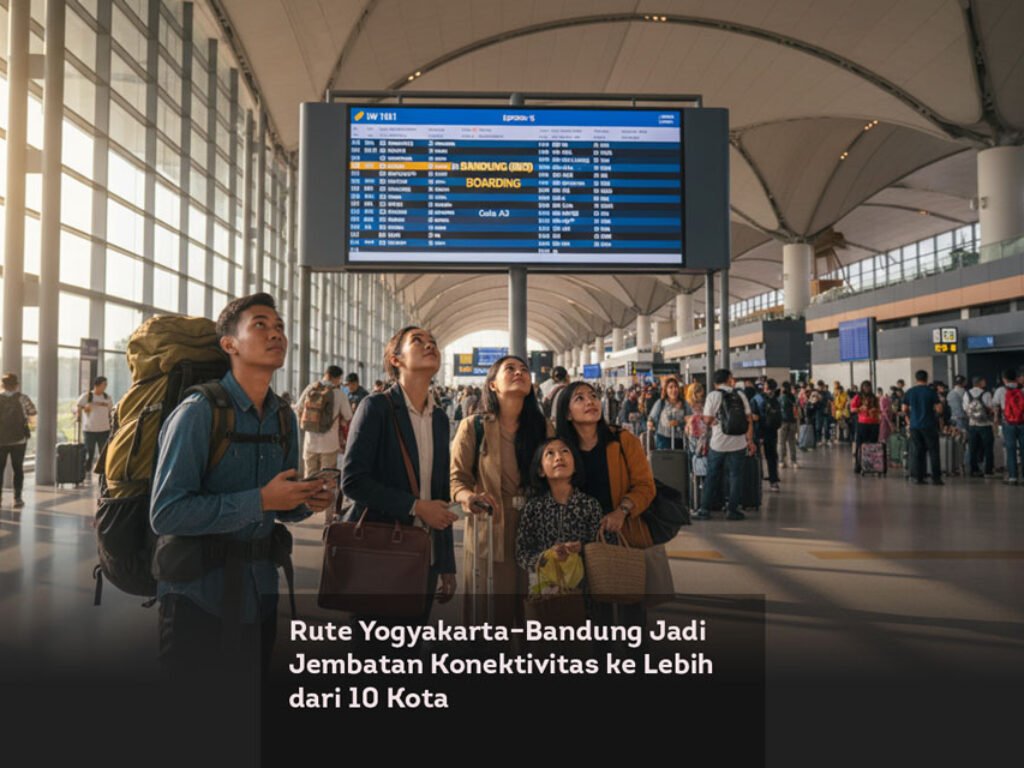 Rute Yogyakarta–Bandung Jadi Jembatan Konektivitas ke Lebih dari 10 Kota