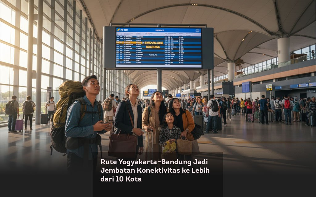 Rute Yogyakarta–Bandung Jadi Jembatan Konektivitas ke Lebih dari 10 Kota locusonline featured image Jan2026