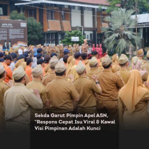 Sekda Garut Pimpin Apel ASN, Respons Cepat Isu Viral & Kawal Visi Pimpinan Adalah Kunci Kepercayaan Publik locusonline featured image Jan2026