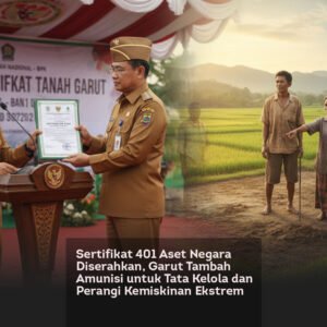 Sertifikat 401 Aset Negara Diserahkan, Garut Tambah Amunisi untuk Tata Kelola dan Perangi Kemiskinan Ekstrem locusonline featured image Jan2026