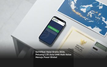 Sertifikat Halal Gratis 2026, Peluang 1,35 Juta UMK Naik Kelas Menuju Pasar Global locusonline featured image