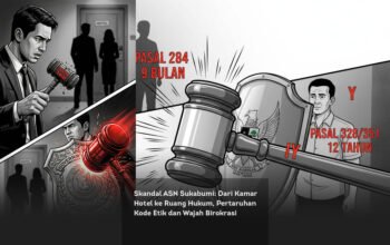 Skandal ASN Sukabumi, Dari Kamar Hotel ke Ruang Hukum, Pertaruhan Kode Etik dan Wajah Birokrasi locus online featured image
