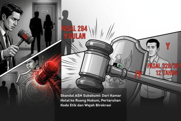 Skandal ASN Sukabumi: Dari Kamar Hotel ke Ruang Hukum, Pertaruhan Kode Etik dan Wajah Birokrasi