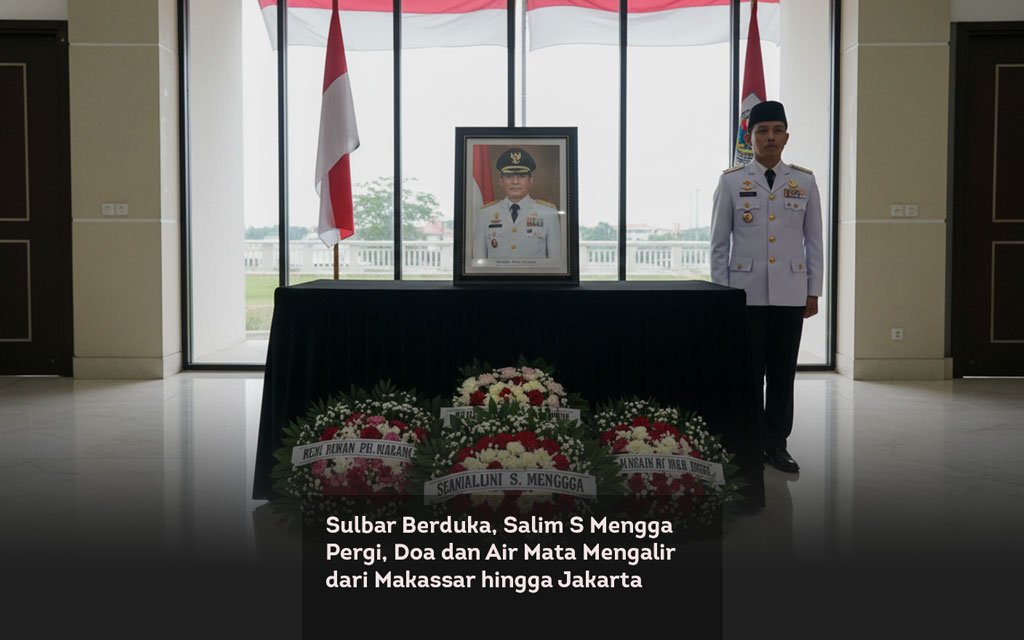 Sulbar Berduka, Salim S Mengga Pergi, Doa dan Air Mata Mengalir dari Makassar hingga Jakarta locusonline featured image Jan2026