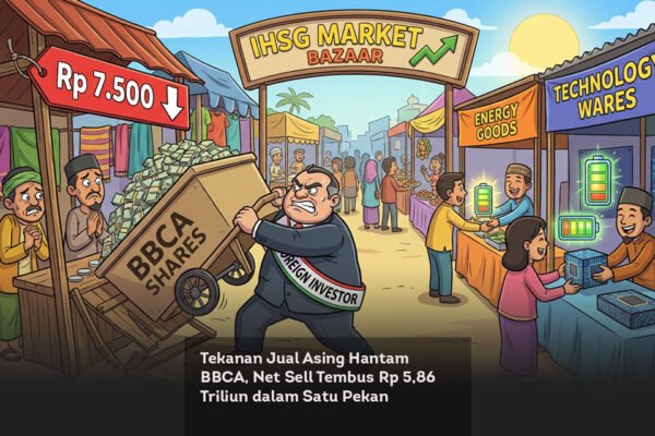 Tekanan Jual Asing Hantam BBCA, Net Sell Tembus Rp 5,86 Triliun dalam Satu Pekan locusonline featured image Jan2026