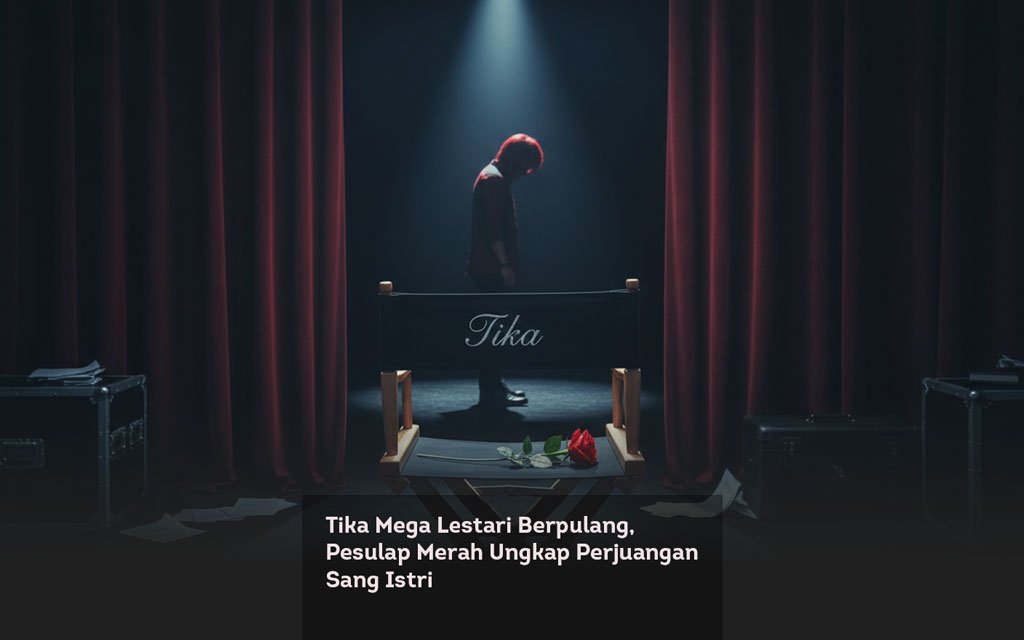 Tika Mega Lestari Berpulang, Pesulap Merah Ungkap Perjuangan Sang Istri locusonline featured image Jan2026