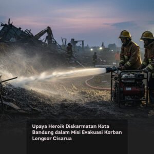 Upaya Heroik Diskarmatan Kota Bandung dalam Misi Evakuasi Korban Longsor Cisarua locusonline featured image Jan2026