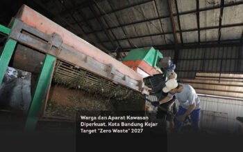 Warga dan Aparat Kawasan Diperkuat, Kota Bandung Kejar Target Zero Waste 2027 locusonline featured image Jan2026