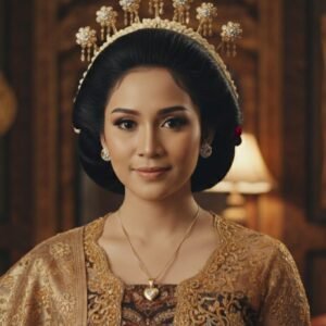 Wanita yang menggunakan perhiasan emas terlihat lebih cantik, elegant dan mempesona. (ft: gemini)