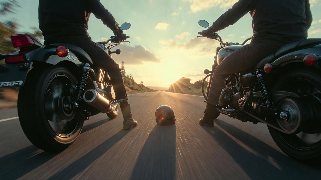 Adu cepat rebel 500 dan kawasaki Vulcan