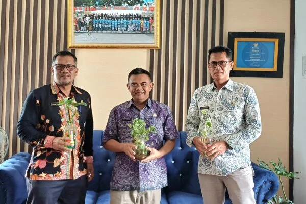 Bambu Tua Jadi penopang Kabel Internet, Kasatpol PP Garut: Kami Cek Tanggal 13 Penyelesaiannya 14 Januari 2026