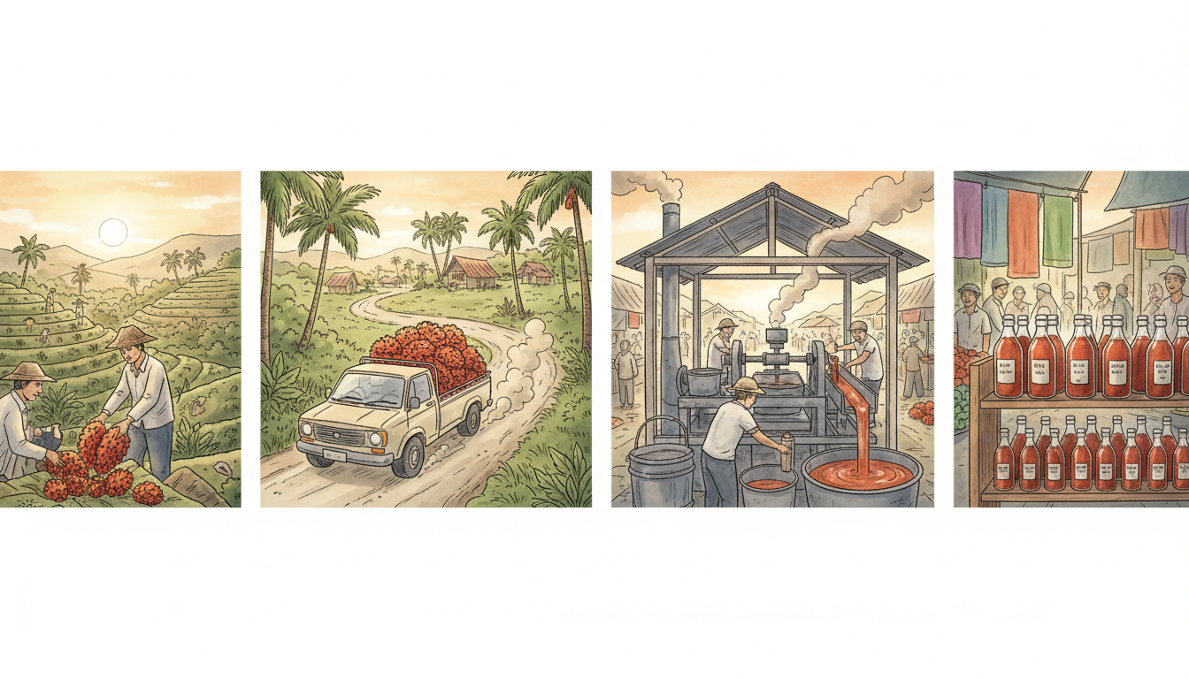 Produksi sawit jawa barat