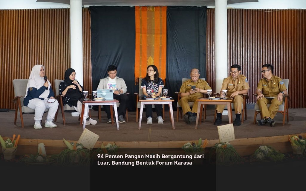 94 Persen Pangan Masih Bergantung dari Luar, Bandung Bentuk Forum Karasa locusonline featured image Feb