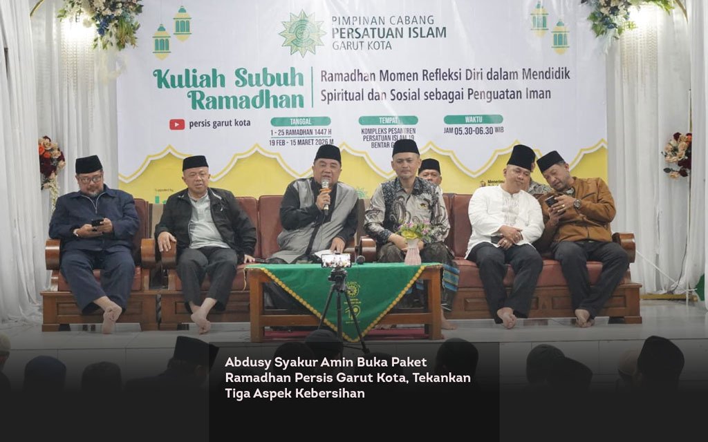 Abdusy Syakur Amin Buka Paket Ramadhan Persis Garut Kota, Tekankan Tiga Aspek Kebersihan locusonline featured image Feb