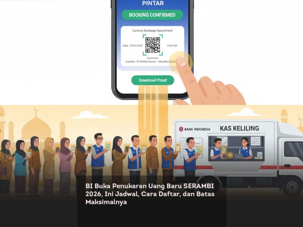 BI Buka Penukaran Uang Baru SERAMBI 2026, Ini Jadwal, Cara Daftar, dan Batas Maksimalnya