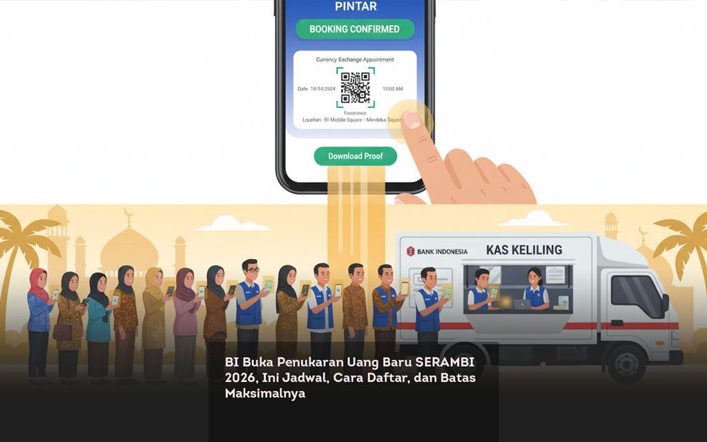 BI Buka Penukaran Uang Baru SERAMBI 2026, Ini Jadwal, Cara Daftar, dan Batas Maksimalnya locusonline featured image Feb