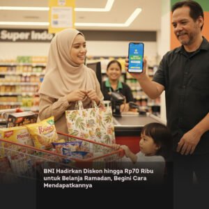 BNI Hadirkan Diskon hingga Rp70 Ribu untuk Belanja Ramadan, Begini Cara Mendapatkannya