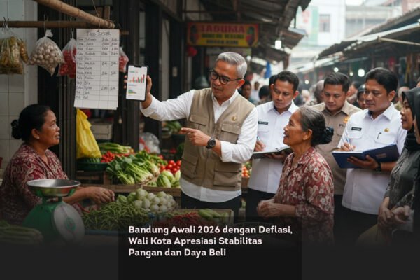 Bandung Awali 2026 dengan Deflasi, Wali Kota Apresiasi Stabilitas Pangan dan Daya Beli locusonline featured image Feb