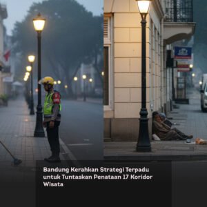 Bandung Kerahkan Strategi Terpadu untuk Tuntaskan Penataan 17 Koridor Wisata locusonline featured image Feb