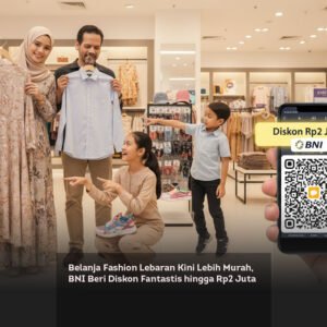 Belanja Fashion Lebaran Kini Lebih Murah, BNI Beri Diskon Fantastis hingga Rp2 Juta