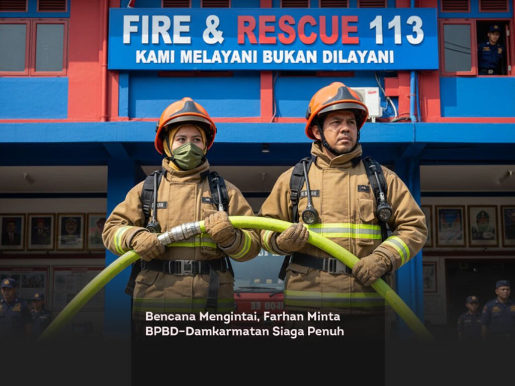 Bencana Mengintai, Farhan Minta BPBD–Damkarmatan Siaga Penuh