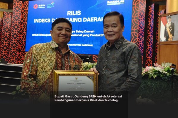 Bupati Garut Gandeng BRIN untuk Akselerasi Pembangunan Berbasis Riset dan Teknologi locusonline featured image Feb 2026 a