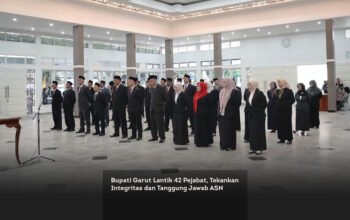 Bupati Garut Lantik 42 Pejabat, Tekankan Integritas dan Tanggung Jawab ASN locusonline featured image Feb